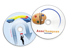Blank Printed DVDs