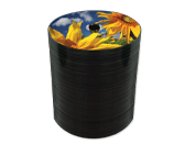 Stack of bulk printed DVDs