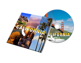 Blu-ray disc in a printed jacket